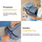 Lifeproducts Voetmassage Apparaat - Massageapparaat met Trilfunctie - Verwarming - Kleur: Vibratie Massage