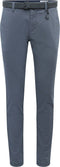 TOM TAILOR structured straight chino - Heren Broek - Maat W30 X L32 - Inclusief riem van kunstleer
