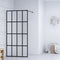 vidaXL - Inloopdouchewand - 90x195 - cm - mat - gehard - glas