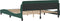 vidaXL - Bedframe - zonder - matras - 180x200 - cm - fluweel - donkergroen