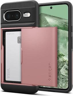 Spigen Google Pixel 8 - Back Cover - Dubbellaags met Air Cushion - Roze Goud