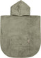 Timboo poncho Whisper Green - Bamboe - Extra zacht - Handdoek - 1/4 jaar - Mint groen