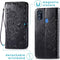 iMoshion Hoesje Geschikt voor Samsung Galaxy M30s / M21 Hoesje Met Pasjeshouder - iMoshion Mandala Bookcase - Zwart