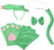 dressforfun - Accessoireset slang - 4-delig - groen
