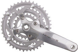 M-Wave M-wave crankset 22/32/42t 170mm 7-8 speed zilver