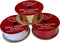 Driekleur cadeaupapier - Gecoat inpakpapier - 3 rollen 3m x 70cm - Feestdagen