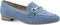 Marco Tozzi Denim Instappers - Vegan - Goudkleurige gesp - Blauw - Maat 40