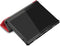 Lunso - Geschikt voor Lenovo Tab M10 Gen 1 - Tri-Fold Bookcase hoes - Rood
