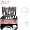 Guardian Beauty Nagel Beautycase - Aluminium - 4 Laags Uitschuifbare Lades - Zwart