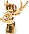 Housevitamin Rendier kandelaar goud 16.5 x 6 x 15 cm