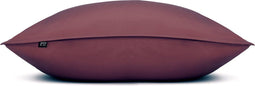Zohome Kussensloop Satinado - Kussenhoes van 40x80 cm - Set van 2 stuks - 100% Katoen-Satijn - Paars