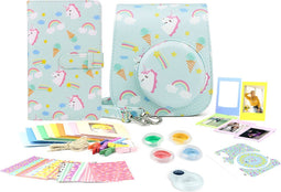 Complete Accessoires Set Geschikt voor Fujifilm Instax Mini 11 - Case Camera Tas met Filters, Fotoalbum en Meer - Unicorn