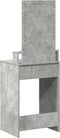 vidaXL - Kaptafel - met - LED-verlichting - Betonnen - Grijs - 50x41x140 - cm