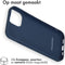 imoshion Hoesje Geschikt voor iPhone 15 Hoesje Siliconen - imoshion Color Backcover - Donkerblauw