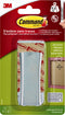 Haak command metaal incl bevestigingsstrip | 10 stuks