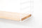 Tomado - Wandrek - Hout & Wit - Boekenrek - 70x21x68cm - Uitbreidbaar