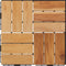 vidaXL - Terrastegels - 10 - st - 30x30 - cm - massief - teakhout