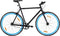 vidaXL - Fiets - met - vaste - versnelling - 700 - c - 55 - cm - zwart - en - blauw