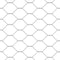 vidaXL - Hexagon - Ombouwing - Grijs - 0,5x100 - m - Staal