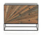 Arcón De Madera - Opbergkast 1 Deur 3 Lades - Metalen Basis