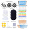Happy Painter® Mandala Dotting Tools - Nail Art Penselen - 45 Delig - Dot Painting - Opbergtas