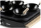 DOMO DO8719W Wok Party Set - 2-in-1 Wokken en Pannenkoeken - 6 Personen - 1000 W - Houten Handvaten