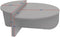 Dimehouse Orin - Salontafel Rond 85 cm - 100% Melamine - Naturel Walnoot