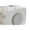 Houder voor afstandsbedieningen DKD Home Decor Wit Grijs Lila Licht Roze 2 Stuks
