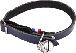 Martin Halsband kat dakota leer blauw
