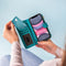 iMoshion Hoesje Geschikt voor Samsung Galaxy S21 FE Hoesje Met Pasjeshouder - iMoshion Luxe Portemonnee - Turquoise