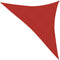 vidaXL - Zonnezeil - 160 - g/m² - 5x5x6 - m - HDPE - rood
