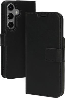 Mobiparts Galaxy S24 - Classic Wallet Case - Ruimte voor pasjes - Zwart