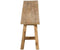 Eetbank Lawas - 182x34x20 - Naturel - Rustiek oud teak