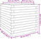vidaXL - Plantenbak - 50x50x49,5 - cm - massief - grenenhout