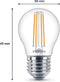 Philips energiezuinige LED Kogellamp Transparant - 40 W - E27 - warmwit licht - 2 stuks - Bespaar op energiekosten