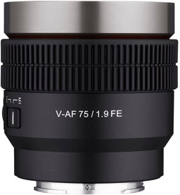 Samyang Optics Cine V-AF 75mm T1.9 FE - Prime Lens - Sony E (FE) - 35mm Fullframe (8809298888503)