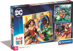 PZL 3X48 SQUARE DC COMICS JUSTICE LEAGU