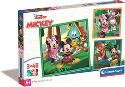 PZL 3X48 SQUARE MICKEY AND FRIENDS DISNEY