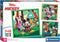 PZL 3X48 SQUARE MICKEY AND FRIENDS DISNEY