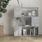 vidaXL-Boekenkast/kamerscherm-80x24x94-cm-spaanplaat-betongrijs