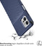 iMoshion Hoesje Geschikt voor Motorola Moto G32 Hoesje Siliconen - iMoshion Thunder Backcover - Blauw