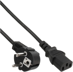 InLine 16651M - Stroomkabel C13 - 50cm - Zwart