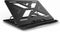 Conceptronic ERGO - Notebook-standaard - Ergonomisch verstelbaar - Zwart