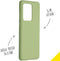 Accezz Liquid Silicone Backcover - Samsung Galaxy S20 Ultra - Schokabsorberend - Groen