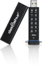 iStorage datAshur IS-FL-DA-256-4 - USB-stick - Militair niveau hardware versleuteling - Zwart