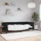 vidaXL - Slaapbank - 90x200 - cm - fluweel - zwart