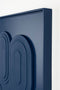 Zuiver August Wanddecoratie Blauw