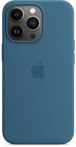 Apple MM2G3ZM/A - Siliconenhoesje met MagSafe - Krasbestendig en Schokbestendig - Blauw