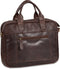 Justified Leren Laptoptas 14 inch Max Bruin