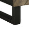 vidaXL - Tv-meubel - 105x33x46 - cm - massief - mangohout - zwart